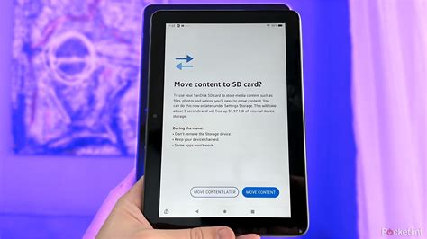 Use a microSD card to add storage to your Amazon Fire tablet .